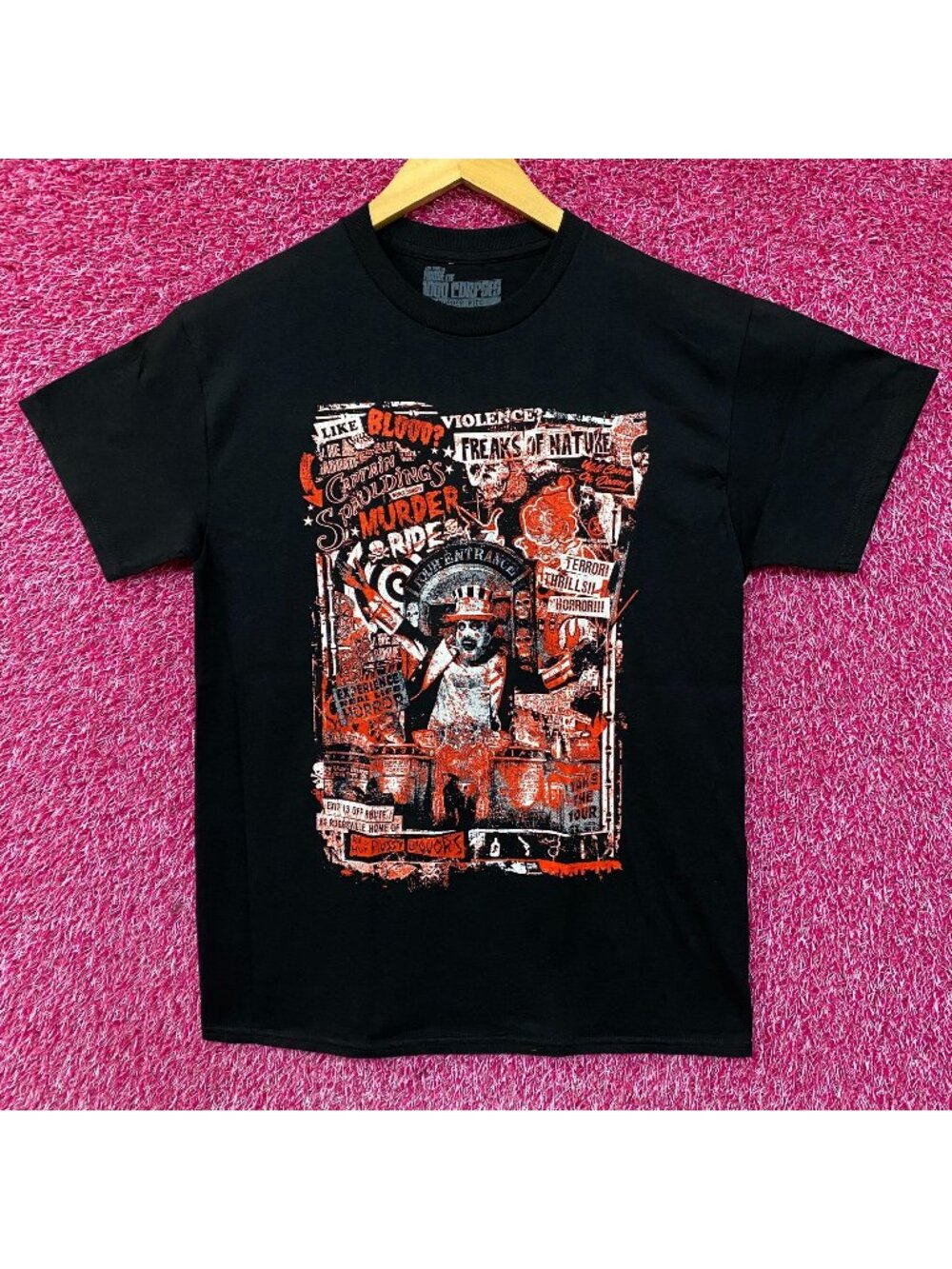 House of 1000 Corpses Murder Ride Graphic T-Shirt Medium